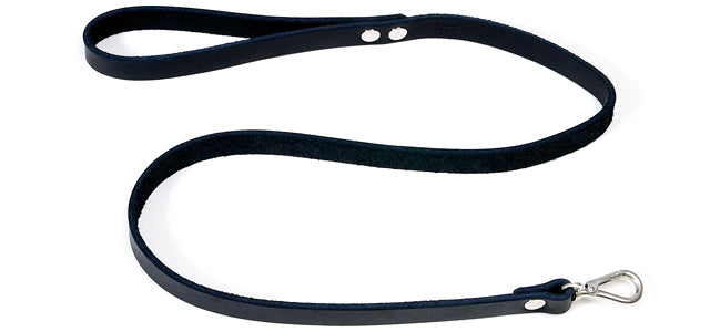L30  Black Leather Lead