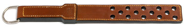 S20 Tan Leather Governor Strap 2 Layers With Holes