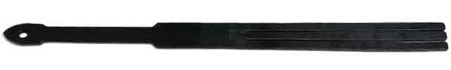 T32 Black Lochgelly Tawse 3 Tails 1 Layer