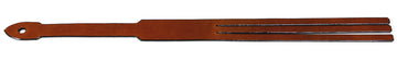 T42 Tan Lochgelly Tawse 3 Tails 1 Layer