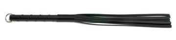 W3 Black Heavy Rubber Flogger