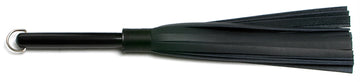 W601 Short-Black Cowhide Leather Tails