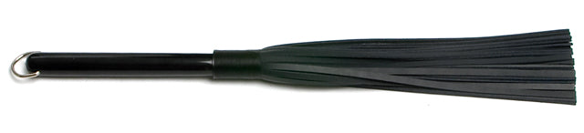 W603 Short-Black Cowhide Leather Tails (5mm wide)