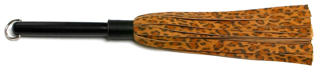 W630 Short-Leopard Extra Soft Lambskin Suede Tails